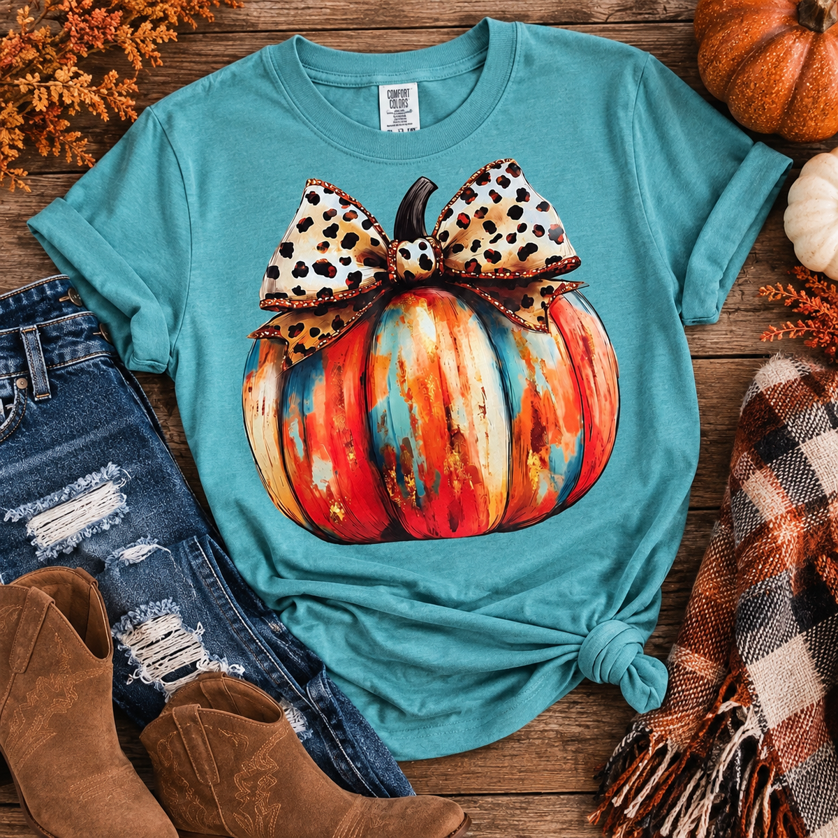 Spotted Pumpkin Tee